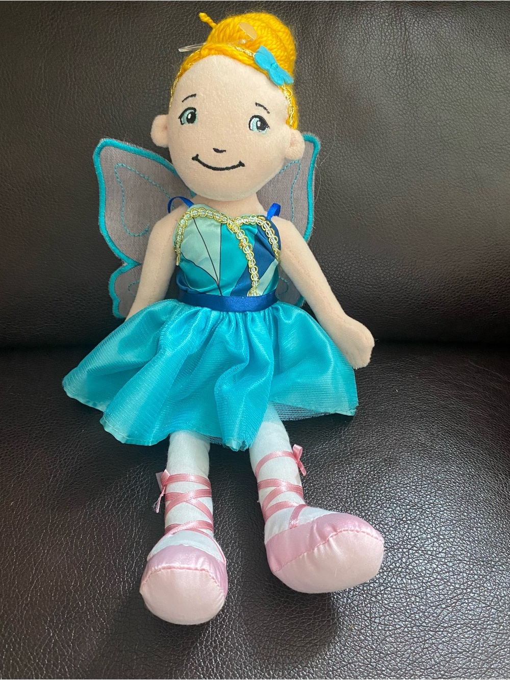 Manhattan Toy Plush Groovy Girls Fairybelles Melissa Ballerina Stuffed Toy 13"